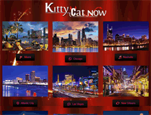 Tablet Screenshot of kittycatnow.com